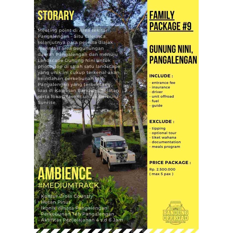 Off Road Gunung Nini - Pangalengan