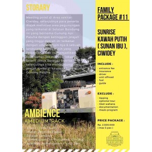 Off Road Sunrise Kawah Putih (Sunan Ibu Ciwidey)