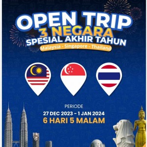 Open Trip 3 Negara 6H5M