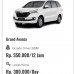 Rental grand Avanza  Jogja