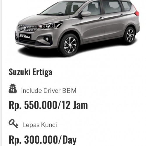 Rental Suzuki Ertiga   Jogja
