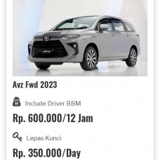 Rental Avanza FWD 2023  Jogja