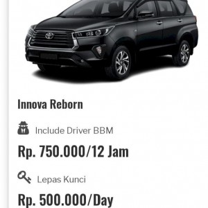 Rental Innova Reborn  Jogja