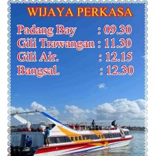 Wijaya Perkasa Fast boat transport Gili - Lombok