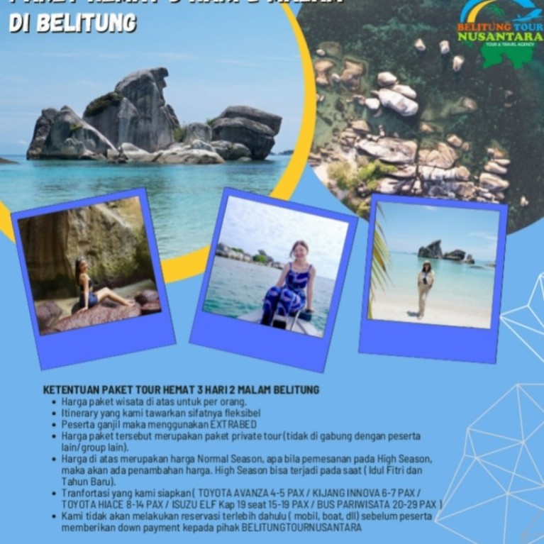 Paket Hemat 3H2M di Belitung