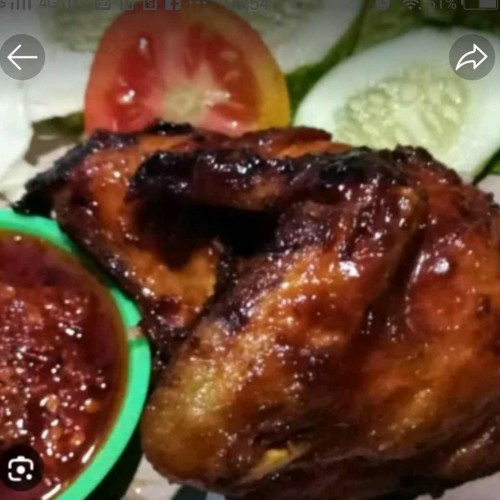 Nasi ayam Crispy + water