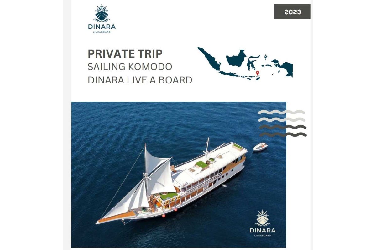 Phinisi Dinara Sailing Komodo(Charter Full day)