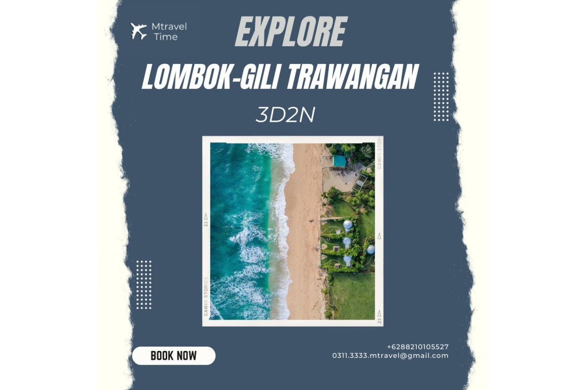 Explore Lombok-Gili trawangan  3 day 2 night