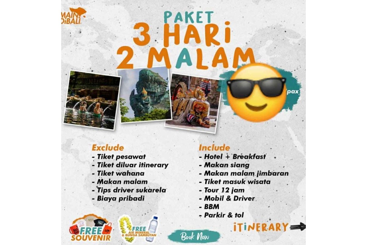 Main di Bali 3H2M