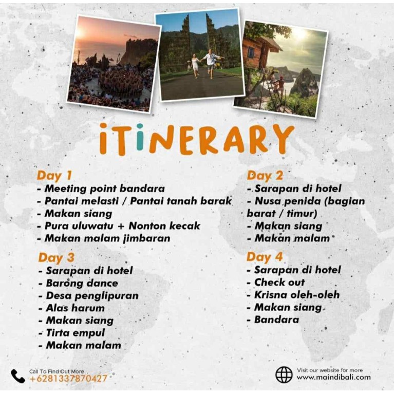 Paket Honeymoon Bali 4H3M 