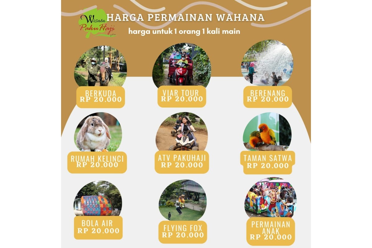 Tiket Wahana Berkuda Pakuhaji